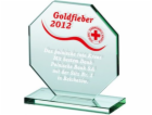 Victoria Sport Gravírovaná skleněná trofej + výplň barvou...