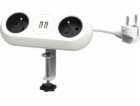 Orno Nábytková zásuvka s montážním držákem, USB nabíječka...