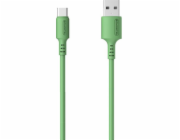 Somostel USB-A - USB-C USB kabel 1,2 m zelený (28247)