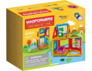 Magnetické bloky Magformers Cube House - Žába