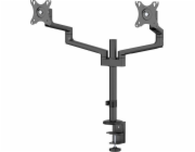 Neomounts Stolní držák pro 2 monitory 17" - 27" (DS60-425BL2)