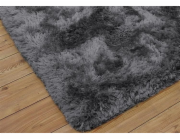 Koberec - Obývací pokoj Shaggy 160x220 - Tmavě stříbrná