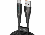 Toocki USB-A - USB-C USB kabel 1 m černý (TXCTXY2A01)