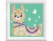 DIAMOND DOTZ DIAMOND DOTZ LLAMA SRDCE