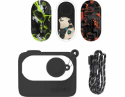 SunnyLife Sunnylife Insta360 GO 3 ochranné pouzdro černé s nálepkami