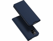 Dux Ducis pouzdro SAMSUNG GALAXY A42 5G s klopou Dux Ducis Skin Leather tmavě modrá