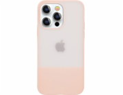 Silikonový obal Kingxbar Kingxbar Plain Series pro iPhone 13 Pro Max růžový