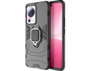 Pouzdro Hurtel Ring Armor pro Xiaomi 13 Lite pancéřový kryt magnetický držák kroužek černý