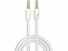 Dudao Jack 3,5mm kabel - Jack 3,5mm 2m bílý (78722)