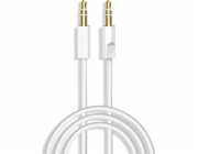 Dudao Jack 3,5mm kabel - Jack 3,5mm 2m bílý (78722)