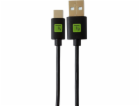 Techly Techly USB2.0 kabel ST Type-A - ST Type-C černý, 0,1m