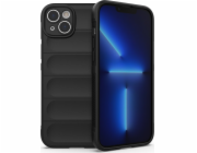 Pouzdro Hurtel Magic Shield Case pro iPhone 14 Plus, pružný, pancéřový kryt, černý