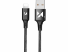 Wozinsky USB-A - Lightning kabel 1 m černý (5907769301186)