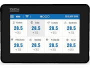 TECH-CONTROLLERS Ovládací panel + WiFi modul M-9r TECH Controllers WG.11.0250 drátová černá