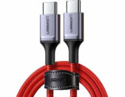 Ugreen USB-C – USB-C USB kabel 1 m červený (60186)