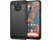 Pružný kryt Hurtel Carbon Case pro Nokia X100 černý