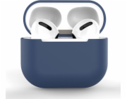 Hurtel pouzdro pro AirPods 3 silikonový měkký kryt na sluchátka tmavě modrý (pouzdro C)