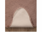 KOŽEŠINOVÝ DIRBT KRÁLÍK 90X60 800 GSM RŮŽOVÁ