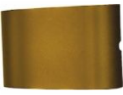 Nástěnné svítidlo Azzardo Zlaté fasádní nástěnné svítidlo AZzardo GINNA LED AZ3485