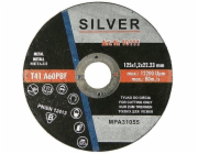Stříbrný kovový řezný kotouč 125 x 1,6 x 22,2 mm (10112)