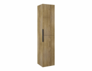 Masterjero Deco koupelnová skříňka, hnědá/dub, 34,9x35x162