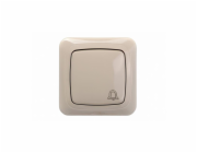 Volací tlačítko LIREGUS ALFA, písková barva