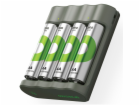 GP ReCyko B441 4-Port USB-Modell Ladegerät inkl.4xAA NiMh...