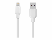 OBAL:ME Simple USB-A/Lightning Kabel 1m White