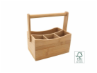 Příborník s rukojetí bambusový 23 cm HT-23492119