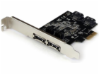 StarTech PCIe x1 řadič – 4x eSATA (PEXESAT322I)