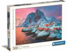 Clementoni CLE puzzle 500 HQ Hamnoy Village 35144