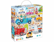 Czuczu Puzzle 40 dílků Moto puzzle Cars
