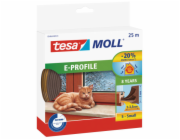 Tesa Gumové těsnění 9mm E profil hnědá 25m (0546403)