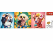 Trefl PUZZLE 500EL TREFL FASHION SHOW PSÍ EDICE PANORAMA