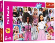 Trefl Puzzle 200 dílků Ve světě Barbie
