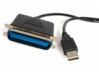 StarTech USB-A - IEEE 1284 (LPT) USB kabel 3 m černý (ICU...