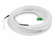 Digitus FTTH Drop Kabel, Singlemode, 4 Fasern, 4 LC/APC (weiß, 30 Meter)