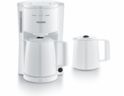 Severin KA 9309 white Filter Coffee Maker with 2 Pots