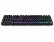 ENDORFY herná klávesnica Thock Wireless / Kailh Red sw. / bezdrôtová / mechanická / US layout / čierna aRGB 