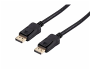 C-TECH Kabel DisplayPort 1.2, 4K@60Hz, M/M, 0,5m