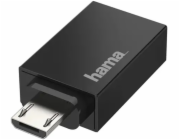 Hama 00200307 USB OTG adaptér, Micro-USB Plug - USB Socket
