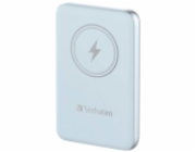 Verbatim Wireless Powerbank Charge  n  Go 10.000mAh (hellblau, Qi, PD 3.0, Quick Charge 3.0)
