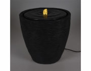 Fontána pokojová s LED osvětlením 35 cm Modern černá KO-795202360