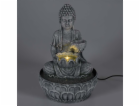 Fontána pokojová s LED osvětlením 29 cm Budha béžová KO-7...
