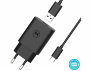 Motorola Charger TurboPower 20W USB-A w/ 1m USB-C cable  Black