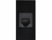 Jedna zásuvka LAN je vhodná pro rámy MCE725B z černého skla