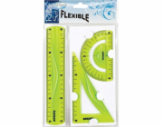 Sada pravítek Centrum, 3 ks