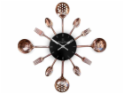 Kuchyňské nástěnné hodiny Black Rose Collection I BH-9480