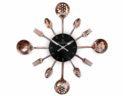 Kuchyňské nástěnné hodiny Black Rose Collection I BH-9480