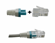 DATACOM Manžetka pro plug RJ45  modrá/bílá